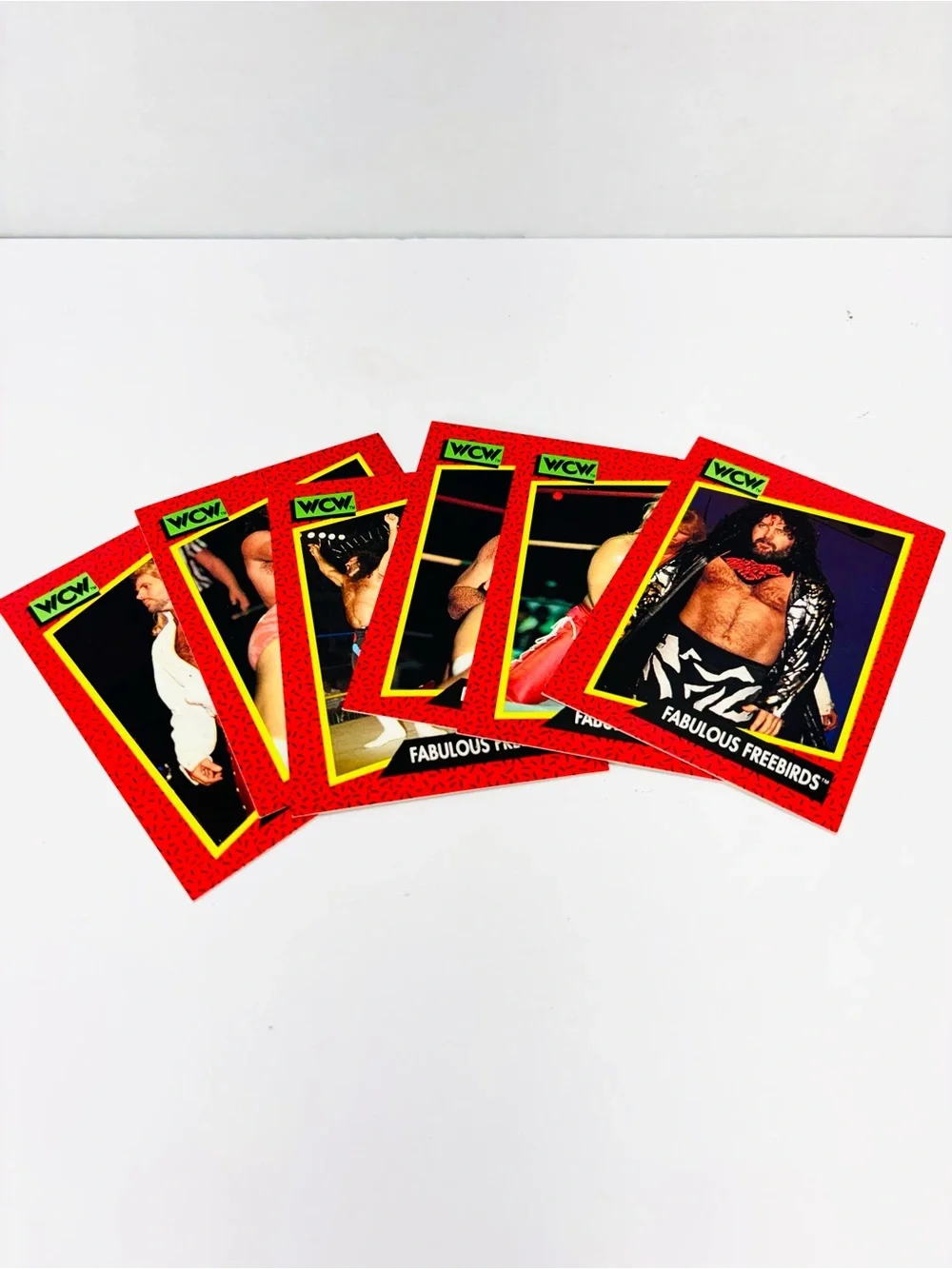 1991 WWF Superstars Pencil/Card Box WWE WCW Hasbro LJN Retro & 89 WCW Cards